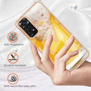 For Xiaomi Redmi Note 11s / Note 11 4G Electroplating Marble Dual-side IMD Phone Case(Draft Beer)