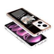 For Xiaomi Redmi Note 12 Pro 5G Global Electroplating Marble Dual-side IMD Phone Case(Natural Growth)