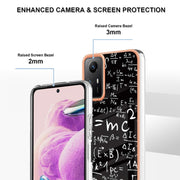 Xiaomi Redmi Note 12S 4G Electroplating Marble Dual-side IMD Phone Case(Equation)