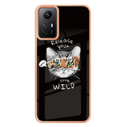 Xiaomi Redmi Note 12S 4G Electroplating Marble Dual-side IMD Phone Case(Natural Growth)