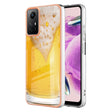 Xiaomi Redmi Note 12S 4G Electroplating Marble Dual-side IMD Phone Case(Draft Beer) - Xiaomi Cases by PMC TechLife | Online Shopping South Africa | PMC TechLife | Buy Now Pay Later Mobicred