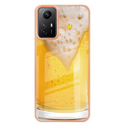 Xiaomi Redmi Note 12S 4G Electroplating Marble Dual-side IMD Phone Case(Draft Beer)
