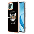 For Xiaomi 11 Lite Electroplating Marble Dual-side IMD Phone Case(Natural Growth) - Xiaomi Cases by PMC TechLife | Online Shopping South Africa | PMC TechLife | Buy Now Pay Later Mobicred