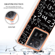 For Xiaomi 13T/13T Pro Electroplating Marble Dual-side IMD Phone Case(Equation)