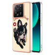 For Xiaomi 13T/13T Pro Electroplating Marble Dual-side IMD Phone Case(Lucky Dog) - Xiaomi Cases by PMC TechLife | Online Shopping South Africa | PMC TechLife | Buy Now Pay Later Mobicred