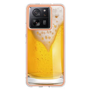 For Xiaomi 13T/13T Pro Electroplating Marble Dual-side IMD Phone Case(Draft Beer)
