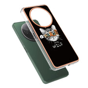 For Xiaomi Redmi A3 Electroplating Marble Dual-side IMD Phone Case(Natural Growth)
