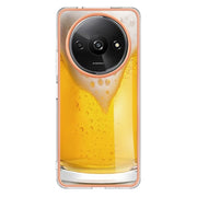 For Xiaomi Redmi A3 Electroplating Marble Dual-side IMD Phone Case(Draft Beer)