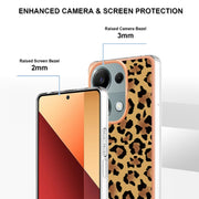 For Xiaomi Redmi Note 13 Pro 4G/Poco M6 Pro 4G Electroplating Marble Dual-side IMD Phone Case(Leopard Print)