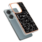 For Xiaomi Redmi Note 13 Pro 4G/Poco M6 Pro 4G Electroplating Marble Dual-side IMD Phone Case(Equation)