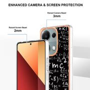 For Xiaomi Redmi Note 13 Pro 4G/Poco M6 Pro 4G Electroplating Marble Dual-side IMD Phone Case(Equation)