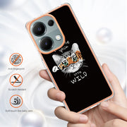 For Xiaomi Redmi Note 13 Pro 4G/Poco M6 Pro 4G Electroplating Marble Dual-side IMD Phone Case(Natural Growth)
