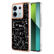 For Xiaomi Redmi Note 13 Pro 5G Global Electroplating Marble Dual-side IMD Phone Case(Equation)