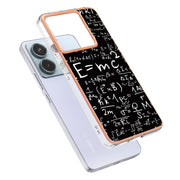 For Xiaomi Redmi Note 13 Pro 5G Global Electroplating Marble Dual-side IMD Phone Case(Equation)