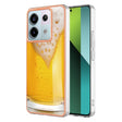 For Xiaomi Redmi Note 13 Pro 5G Global Electroplating Marble Dual-side IMD Phone Case(Draft Beer) - Note 13 Pro Cases by PMC TechLife | Online Shopping South Africa | PMC TechLife | Buy Now Pay Later Mobicred