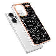 For Xiaomi Redmi Note 13 Pro+ 5G Electroplating Marble Dual-side IMD Phone Case(Equation)