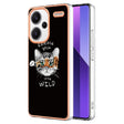 For Xiaomi Redmi Note 13 Pro+ 5G Electroplating Marble Dual-side IMD Phone Case(Natural Growth) - Note 13 Pro+ Cases by PMC TechLife | Online Shopping South Africa | PMC TechLife | Buy Now Pay Later Mobicred