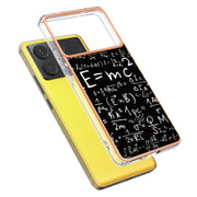 For Xiaomi Poco X6 Pro / Redmi K70E Electroplating Marble Dual-side IMD Phone Case(Equation)