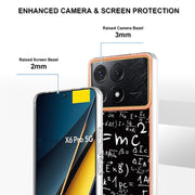 For Xiaomi Poco X6 Pro / Redmi K70E Electroplating Marble Dual-side IMD Phone Case(Equation)