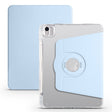 For iPad Air 11 2025 / 2024 Clear Acrylic 360 Rotation Detachable Leather Tablet Case(Ice Blue) - iPad Air 11 2025 / 2024 Cases by PMC TechLife | Online Shopping South Africa | PMC TechLife | Buy Now Pay Later Mobicred