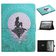 For Amazon Kindle Fire Max 11 Colored Drawing Smart Leather Tablet Case(Mermaid) - Amazon by PMC TechLife | Online Shopping South Africa | PMC TechLife | Buy Now Pay Later Mobicred