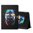 For Amazon Kindle Fire Max 11 Colored Drawing Smart Leather Tablet Case(Eye Dog) - Amazon by PMC TechLife | Online Shopping South Africa | PMC TechLife | Buy Now Pay Later Mobicred