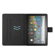 For Amazon Kindle Fire Max 11 Colored Drawing Smart Leather Tablet Case(Butterfly Cat)