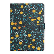 For Amazon Kindle Fire Max 11 Colored Drawing Flower Smart Leather Tablet Case(Yellow Fruit)