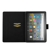 For Amazon Kindle Fire Max 11 Colored Drawing Flower Smart Leather Tablet Case(Yellow Fruit)