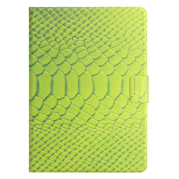 For Amazon Kindle Fire Max 11 Crocodile Texture Smart Leather Tablet Case(Green)