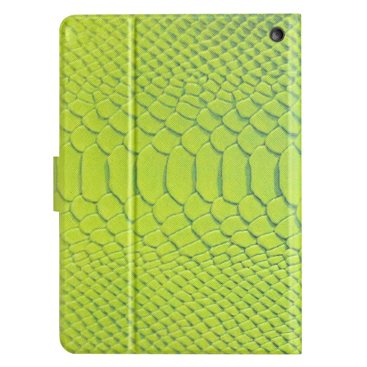 For Amazon Kindle Fire Max 11 Crocodile Texture Smart Leather Tablet Case(Green)