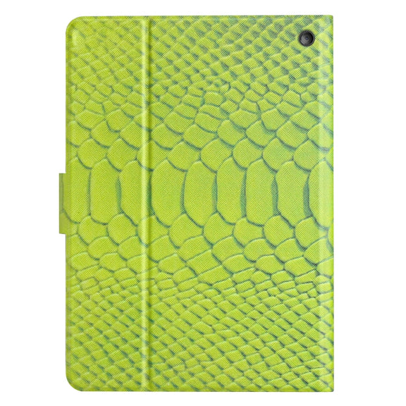 For Amazon Kindle Fire Max 11 Crocodile Texture Smart Leather Tablet Case(Green)
