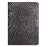 For Amazon Kindle Fire Max 11 Crocodile Texture Smart Leather Tablet Case(Black)