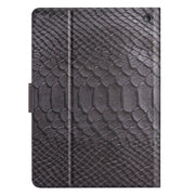 For Amazon Kindle Fire Max 11 Crocodile Texture Smart Leather Tablet Case(Black)