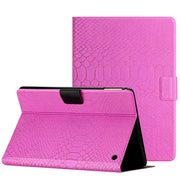 For Amazon Kindle Fire Max 11 Crocodile Texture Smart Leather Tablet Case(Rose Red)