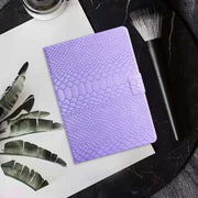 For Amazon Kindle Fire Max 11 Crocodile Texture Smart Leather Tablet Case(Purple)