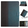For Amazon Kindle Fire Max 11 Solid Color Stitching Smart Leather Tablet Case(Green) - Amazon by PMC TechLife | Online Shopping South Africa | PMC TechLife | Buy Now Pay Later Mobicred