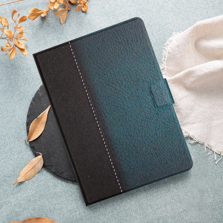 For Amazon Kindle Fire Max 11 Solid Color Stitching Smart Leather Tablet Case(Green)