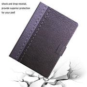 For Amazon Kindle Fire Max 11 Solid Color Stitching Smart Leather Tablet Case(Grey)
