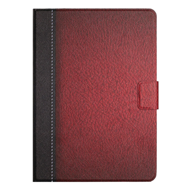 For Amazon Kindle Fire Max 11 Solid Color Stitching Smart Leather Tablet Case(Red)