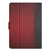 For Amazon Kindle Fire Max 11 Solid Color Stitching Smart Leather Tablet Case(Red)