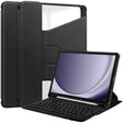 For Samsung Galaxy Tab A9+ 360 Rotation Transparent Smart Leather Case with Keyboard(Black) - Galaxy Tab A9+ by PMC TechLife | Online Shopping South Africa | PMC TechLife