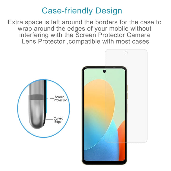 For Tecno Spark Go 2024 50pcs 0.26mm 9H 2.5D Tempered Glass Film