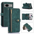 For Google Pixel 7a Dream 9-Card Wallet Zipper Bag Leather Phone Case(Green) - Google Cases by PMC TechLife | Online Shopping South Africa | PMC TechLife | Buy Now Pay Later Mobicred