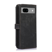 For Google Pixel 7a Dream 9-Card Wallet Zipper Bag Leather Phone Case(Black)