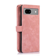 For Google Pixel 7a Dream 9-Card Wallet Zipper Bag Leather Phone Case(Pink)