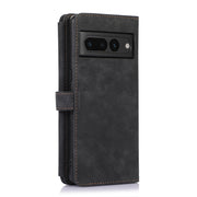 For Google Pixel 7 Pro Dream 9-Card Wallet Zipper Bag Leather Phone Case(Black)