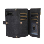 For Google Pixel 7 Pro Dream 9-Card Wallet Zipper Bag Leather Phone Case(Black)