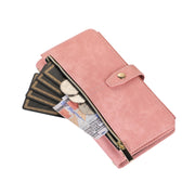 For Google Pixel 7 Pro Dream 9-Card Wallet Zipper Bag Leather Phone Case(Pink)