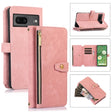 For Google Pixel 7 Dream 9-Card Wallet Zipper Bag Leather Phone Case(Pink) - Google Cases by PMC TechLife | Online Shopping South Africa | PMC TechLife | Buy Now Pay Later Mobicred